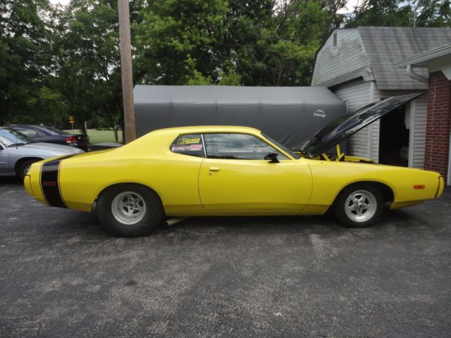1973 Yellow Dodge Charger Coupe