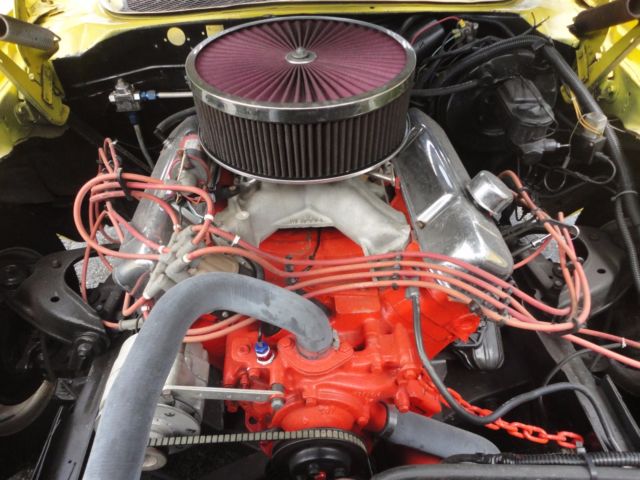 1973 Yellow Dodge Charger