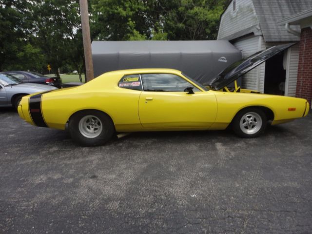 1973 Yellow Dodge Charger