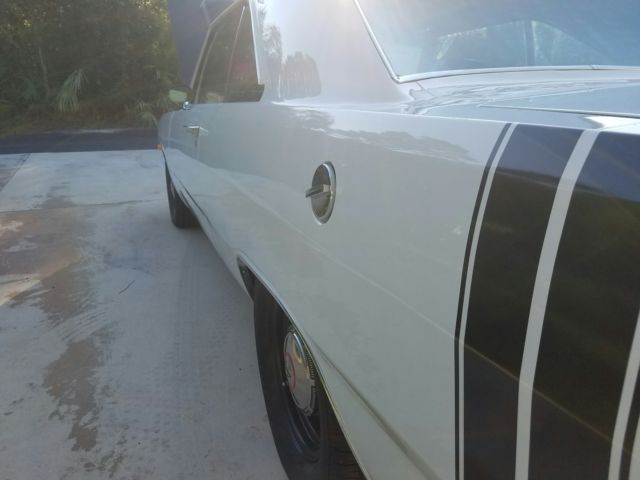 1973 White Dodge Dart Coupe