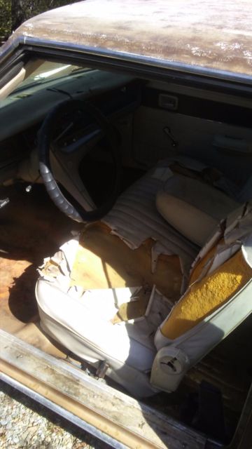 1973 Gold Dodge Dart Coupe