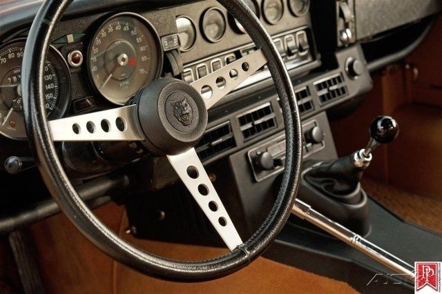 1973 Green Jaguar E-Type Convertible