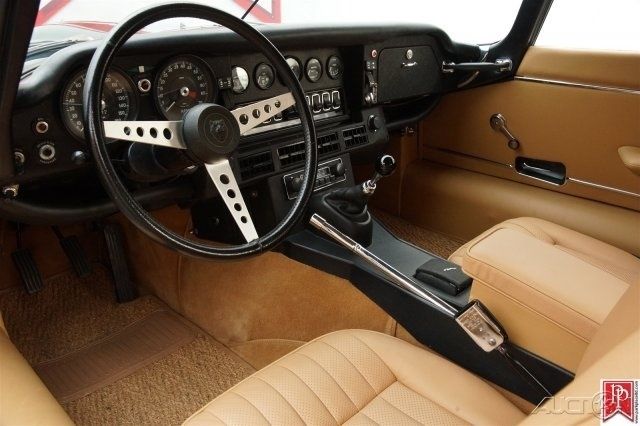 1973 Green Jaguar E-Type Convertible