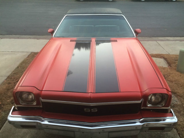 1973 Red Chevrolet El Camino Standard Cab Pickup