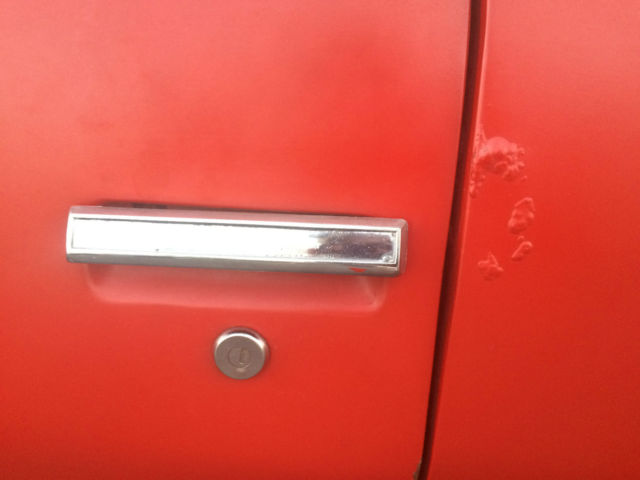 1973 Red Chevrolet El Camino Standard Cab Pickup