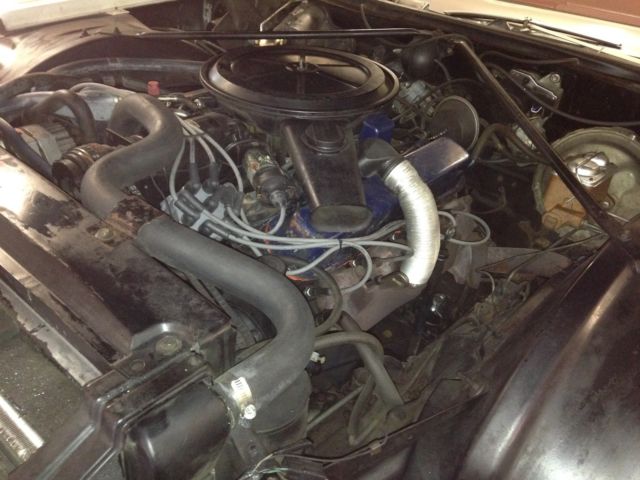 1973 White Cadillac Eldorado