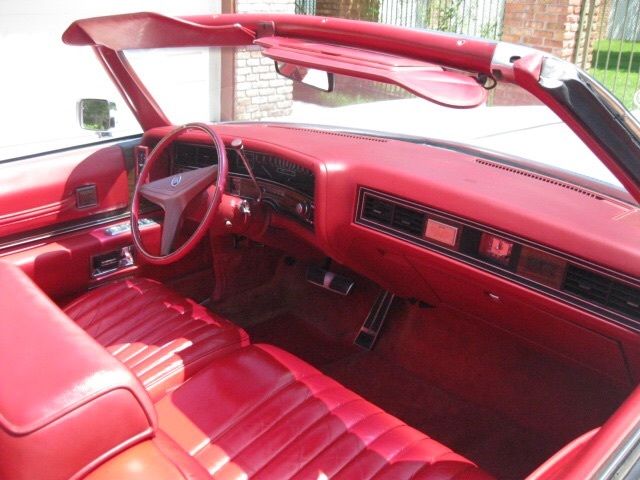 1973 White Cadillac Eldorado