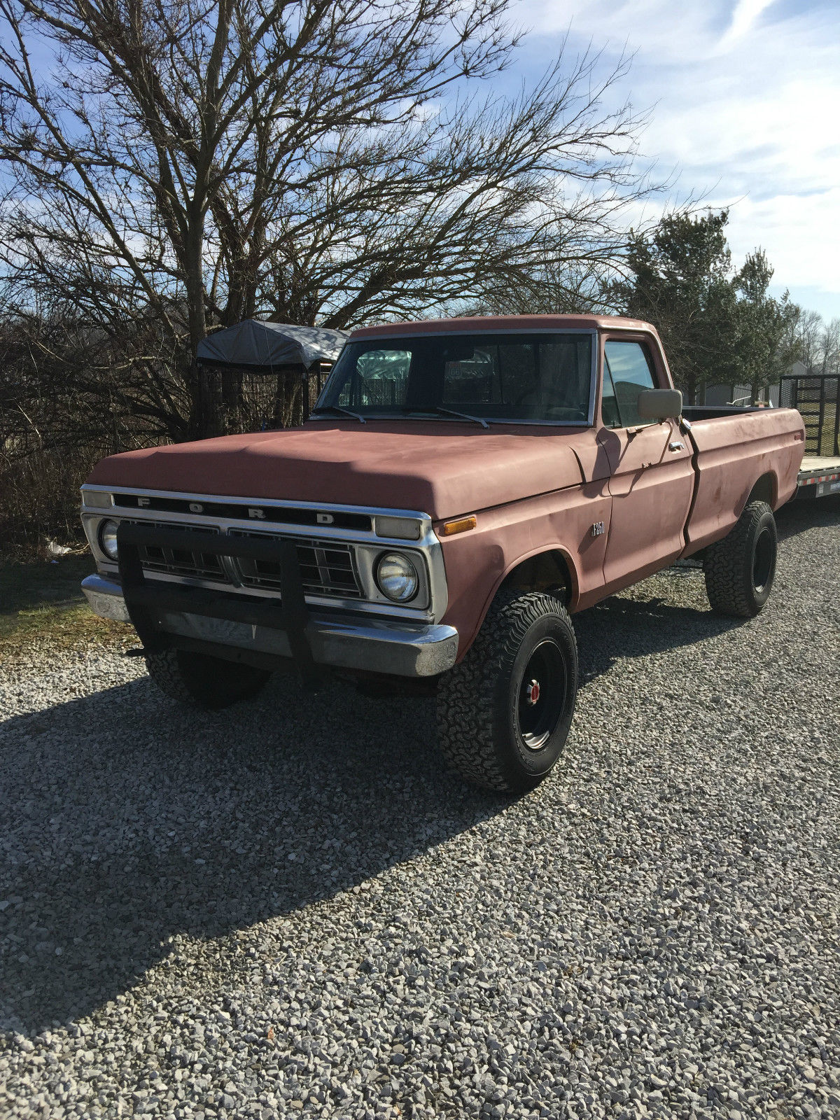 1973 Primer Ford F-250 Standard Cab Pickup
