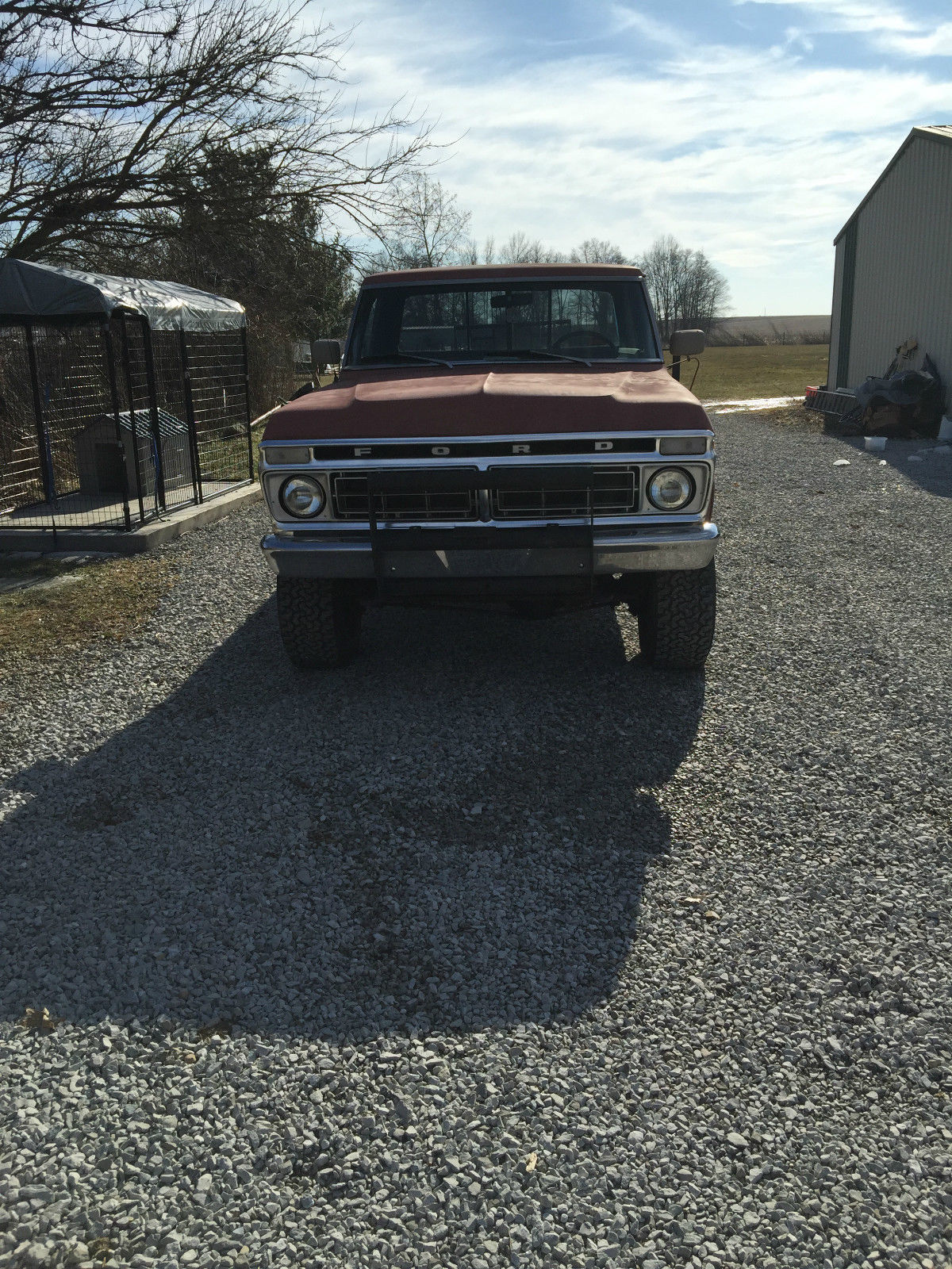 1973 Primer Ford F-250 Standard Cab Pickup