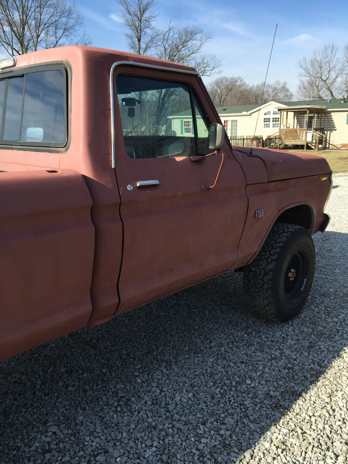 1973 Primer Ford F-250 Standard Cab Pickup