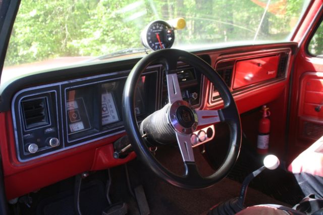 1973 Candy Apple Red Ford F-100 Pick Up