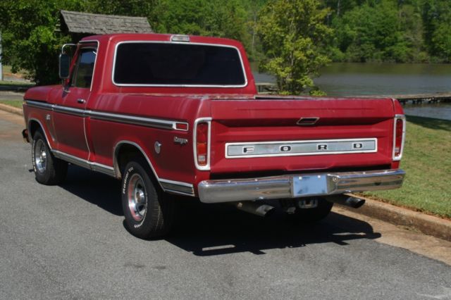 1973 Candy Apple Red Ford F-100 Pick Up