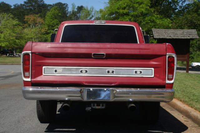 1973 Candy Apple Red Ford F-100 Pick Up