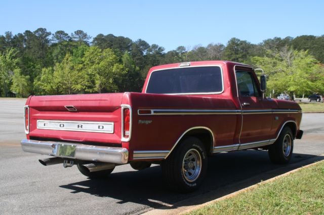 1973 Candy Apple Red Ford F-100 Pick Up