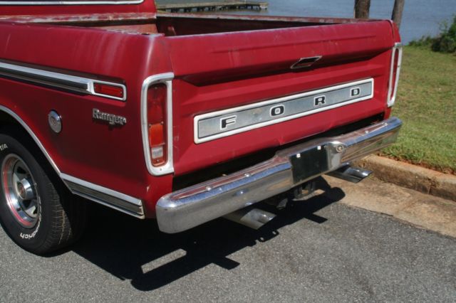 1973 Candy Apple Red Ford F-100 Pick Up