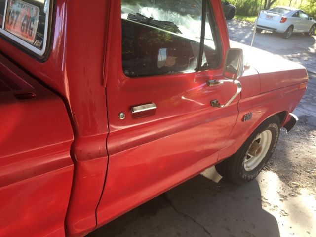 1973 Blue Ford F-250 Standard Cab Pickup