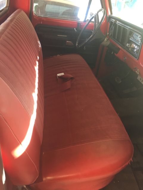 1973 Blue Ford F-250 Standard Cab Pickup