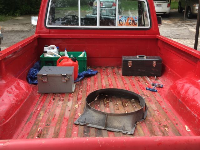 1973 Blue Ford F-250 Standard Cab Pickup