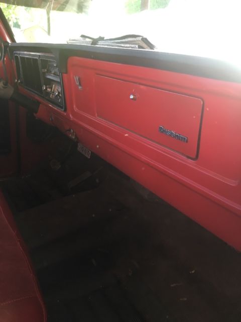 1973 Blue Ford F-250 Standard Cab Pickup