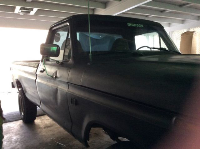 1973 BLACK Ford F-100 PICKUP