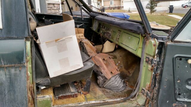 1973 Green Ford Bronco SUV