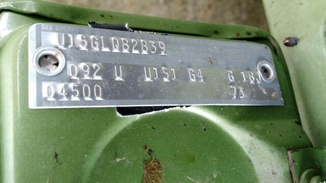 1973 Green Ford Bronco SUV