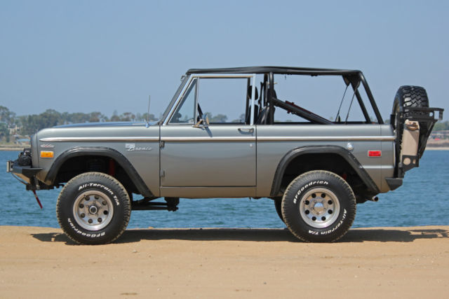 1973 Gray Ford Bronco SUV
