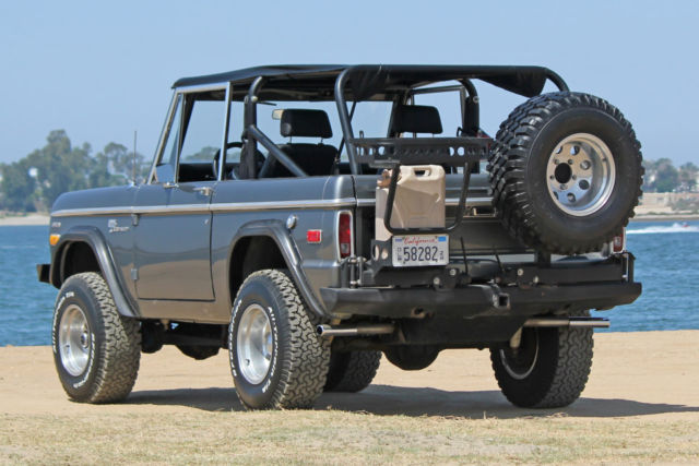 1973 Gray Ford Bronco SUV
