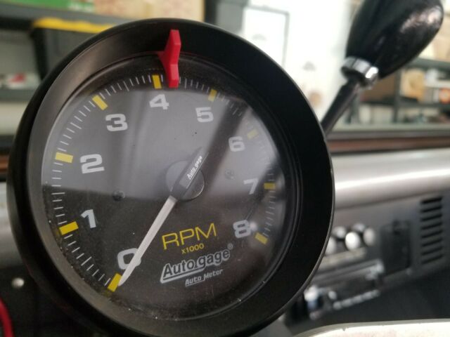 1973 Burgundy Ford Bronco SUV