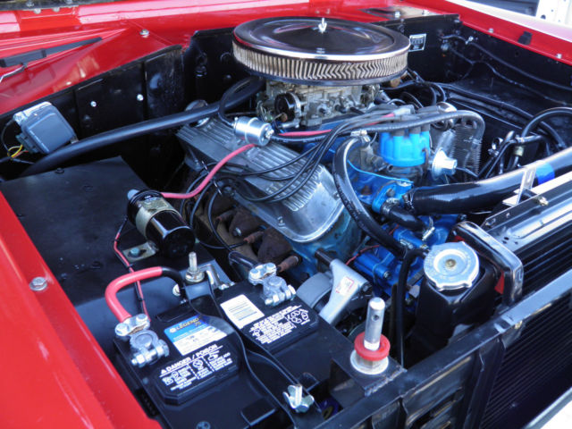1973 Red Ford Bronco SUV