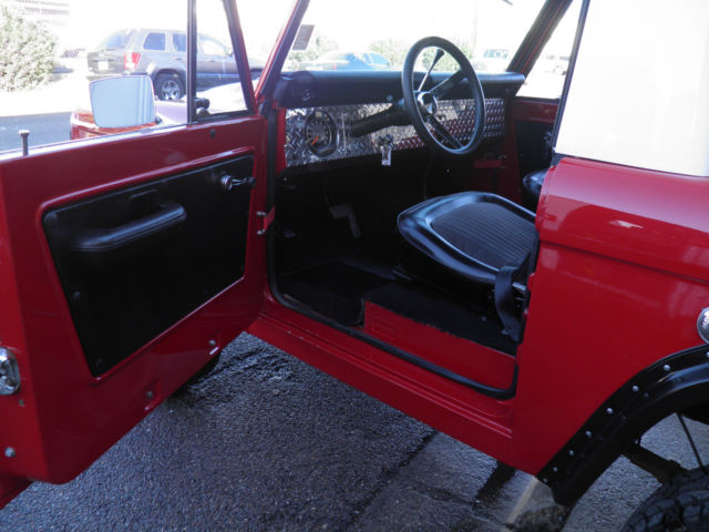 1973 Red Ford Bronco SUV