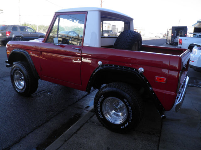1973 Red Ford Bronco SUV