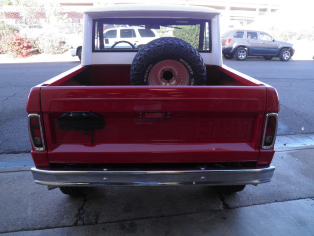 1973 Red Ford Bronco SUV