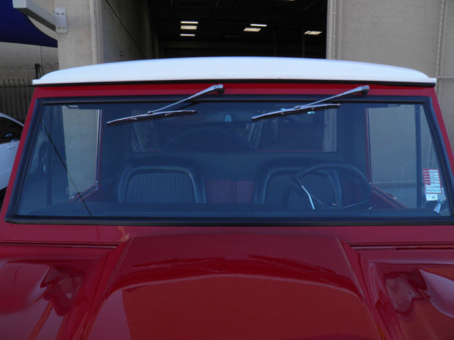 1973 Red Ford Bronco SUV