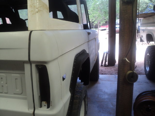 1973 Yellow Ford Bronco SUV