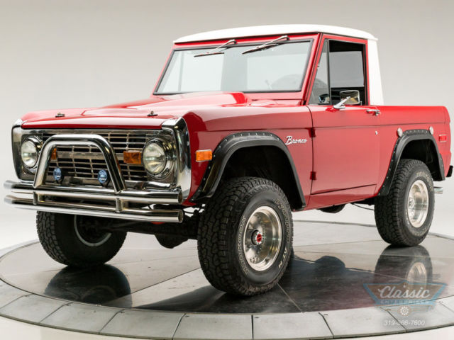 1973 Red Ford Bronco SUV