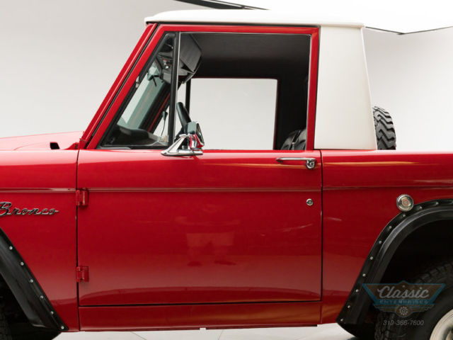 1973 Red Ford Bronco SUV