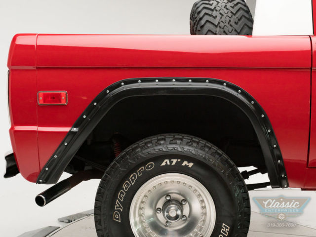 1973 Red Ford Bronco SUV