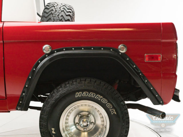 1973 Red Ford Bronco SUV