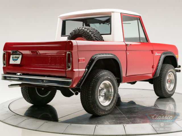 1973 Red Ford Bronco SUV