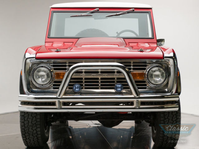 1973 Red Ford Bronco SUV