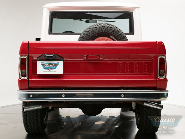 1973 Red Ford Bronco SUV