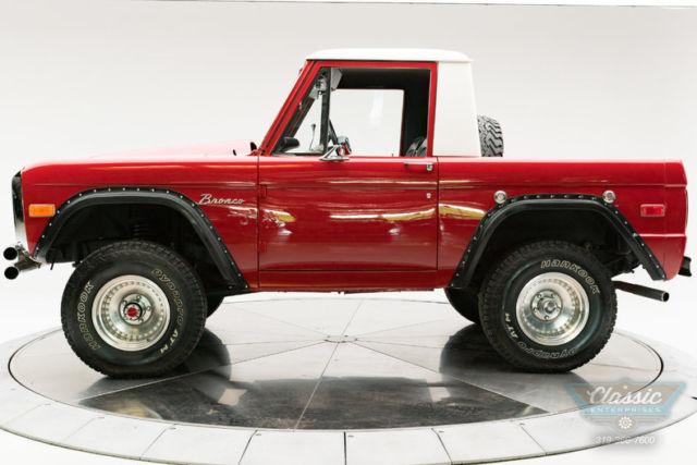 1973 Red Ford Bronco SUV