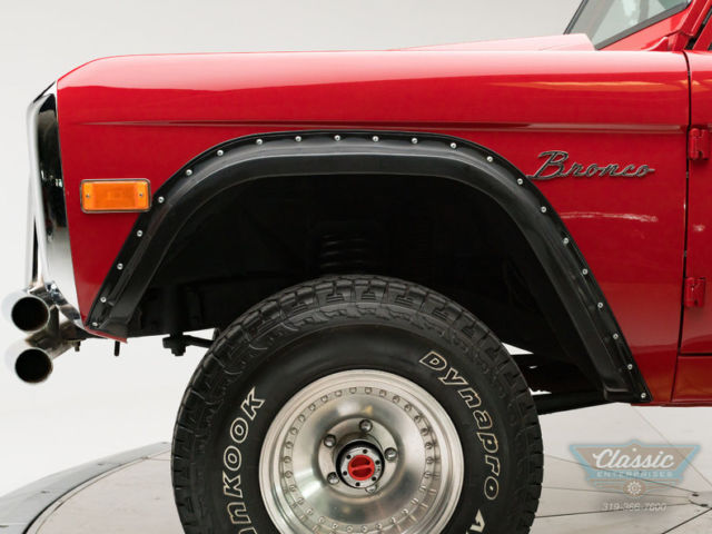 1973 Red Ford Bronco SUV