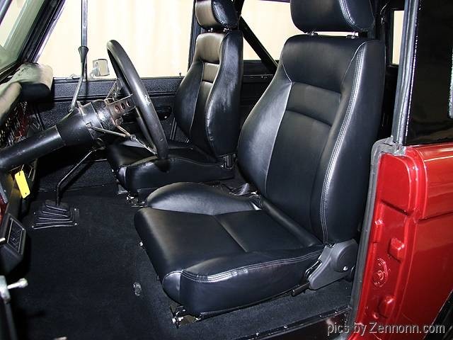 1973 Burgundy Ford Bronco SUV