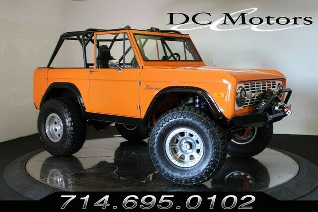 1973 Orange Ford Bronco SUV