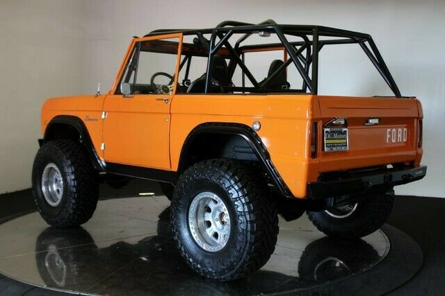 1973 Orange Ford Bronco SUV