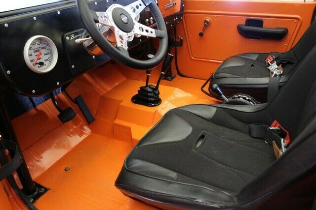 1973 Orange Ford Bronco SUV