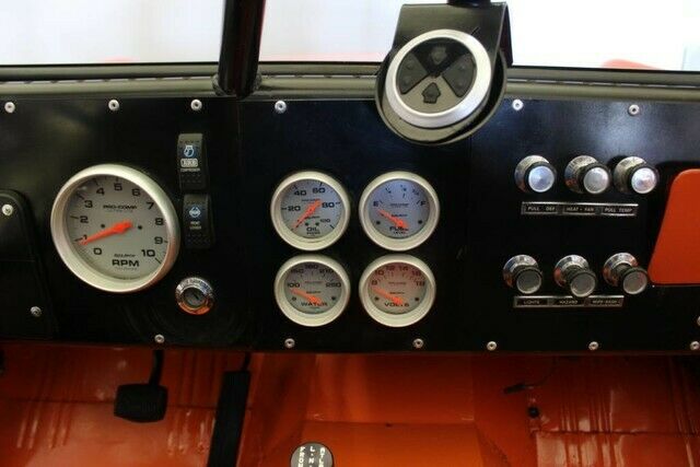 1973 Orange Ford Bronco SUV