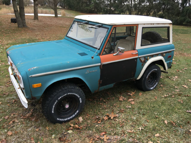 1973 BLUE Ford Bronco